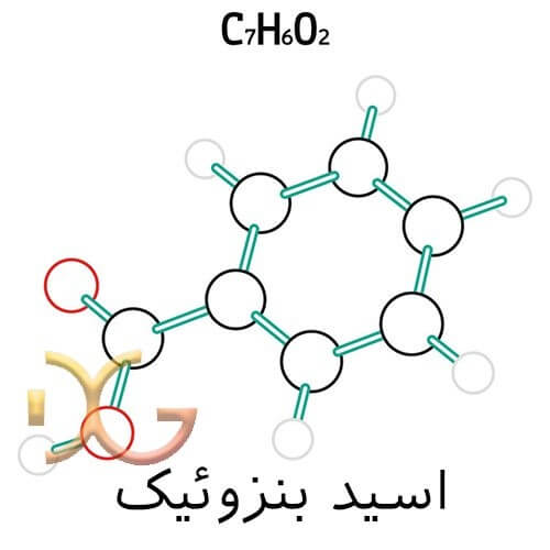 ساختار اسید بنزوئیک