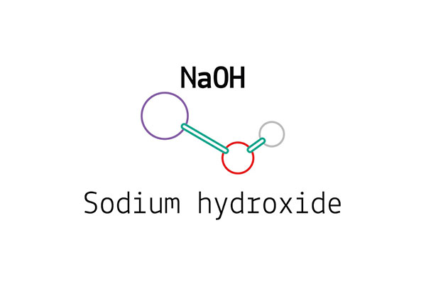 ساختار مولکولی سود مایع